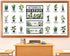 Boho Affirmation Station Bulletin Board Set Boho Plant Bulletin Board for Classroom Decor Motivational Posters Positive Affirmations Accents Inspi...