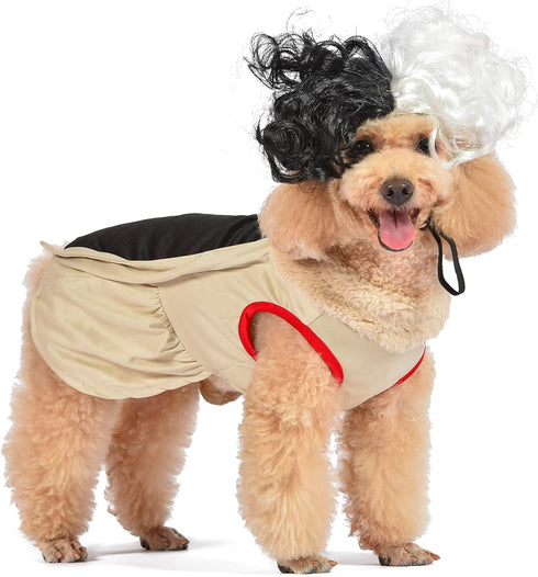 Disney for Pets Halloween Disney Villains Cruella Costume - Large - | Disney Villains Halloween Costumes for Dogs, Officially Licensed Disney Dog ...