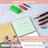 ONEDONE Transparent Sticky Notes,700 Sheets Clear Sticky Notes Tabs for Annotating Books, Translucent Sticky Notes w/Index Tabs Book Tabs Sticky T...