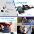 3-in-1 Foldable Magnetic Fast Charging Pad | MagSafe Wireless Travel Charger for Multiple Apple Products | iPhone 15/14/13/12/11 Plus Pro Max | iW...