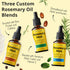 Seven Minerals, NEW Rosemary Oil for Hair Growth, Infused with Jamaican Black Castor Oil, Vitamin E, Mint & Natural Hair Strengthening Oils, Thick...