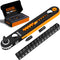 KSEIBI 181787 Mini Ratchet Wrench Set 18-Piece | 1/4" Drive, Slim Profile with Durable Right Angle Screwdriver Bits | Versatile & Compact Tool Kit...