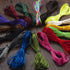 1 mm Nylon Cord for Bracelet Making, Silk Rattail Satin Cord for Chinese Knotting 16 Bundles, 175 Yards Totally Nylon String Beading Thread Rope f...