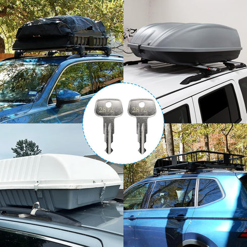 2872 XCargo Luggage Roof Key Karrite Ski Bike xcargo Carrier Skyline Sportrack XL,X-Cargo Roof Rack Key,Replacement Keys for Sears XCargo Karrite ...