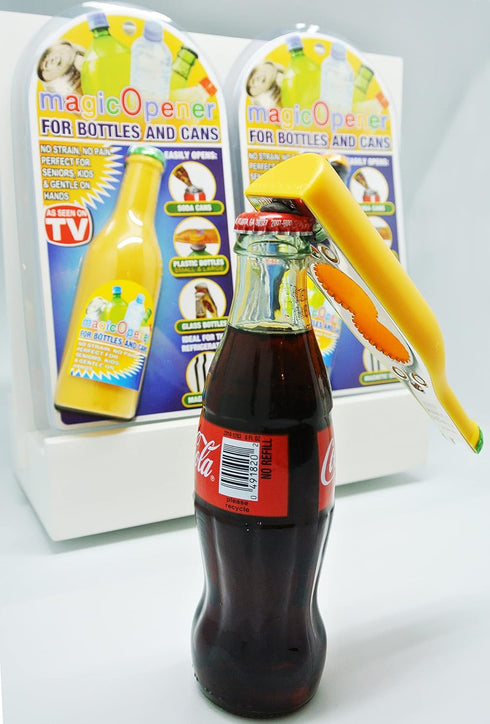 Open Soda & Water Plastic Caps EZ | Bottle Opener | Soup Pull Tab | Arthritis Helpers | Elderly | mO EXTREME | Fridge Magnets-Twist off Gift| Ergo...
