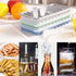 LessMo 3 PCS Ice Cube Tray, Long Ice Stick Tray Silicone with Lid, Rectangular Narrow Stick, Reusable, Flexible, Easy Release, for Small Mouth Spo...