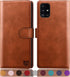 SUANPOT for Samsung Galaxy A51 5G (Non 4G Version) with RFID Blocking Leather Wallet case Credit Card Holder, Flip Folio Book Phone case Shockproo...