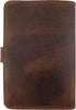 Rustic Cover for Field Notes (3.5 x 5.5 in. Notebook not Included) with Pen Slots, Protective Storage for Journal, Full Grain Leather, Handmade, B...