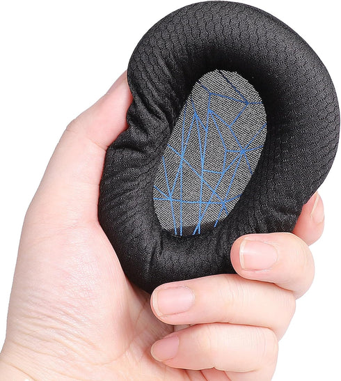Earpads Ear Cups Cushions Foam Cover Muffs Compatible with SteelSeries Arctis 1 3 5 7 7+ 7p 7X 9 Pro Gaming Wireless Headphone Headsets Fabric Mes...