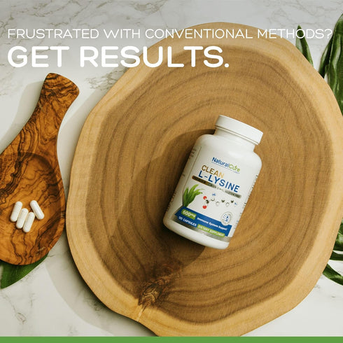 Clean L-Lysine 600mg, 120 Capsules | Vegan, Non-GMO, & Gluten Free...