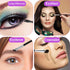Qianyu 6 Pcs Eyeliner Brushes Fine Angled Precision Makeup Brushes Set Ultra Thin Slanted Flat Angle Eyebrow Brush Sickle Point Eye Line Applicato...