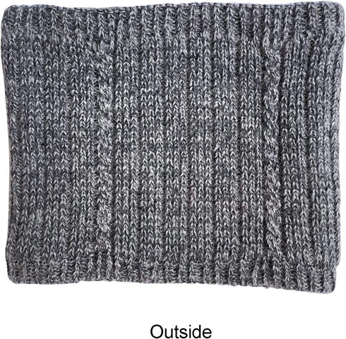 Winter Scarf Neck Warmer Gaiter - Men Women Cold Weather Knit Warm Fleece Ski Tube Circle Scarves Windproof Gift...