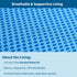 MARUNDA Dog Cooling Mat, Breathable Washable Cooling Pad for Dog, Portable Pet Cooling Mat for Outdoor, Provide Comfortable and Cooling Mat in Sum...