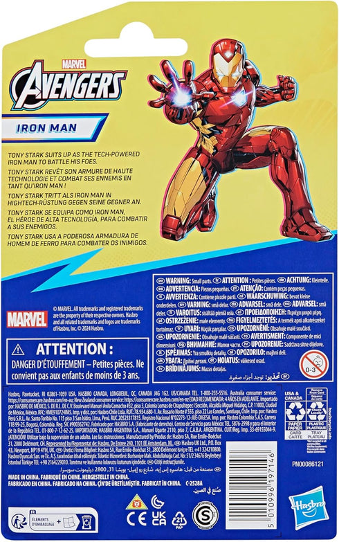 Marvel Epic Hero Series Iron Man Action Figure, 4-Inch, Avengers Super Hero Toys for Kids Ages 4 and Up...
