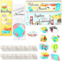 Bulletin Board Borders and Cutouts, Travel Theme Classroom Decor (42 Pieces)...
