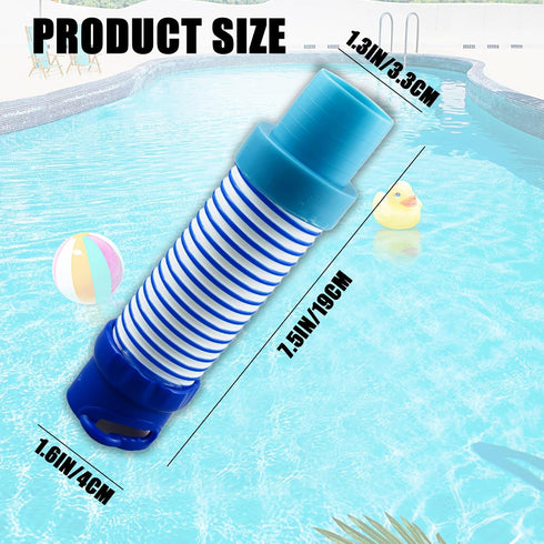 MX6 Pool Cleaner Hose Kit: Complete Pool Vacuum Hose Set with Adapter for Zodiac MX6 MX8 Pool Cleaner Parts. Includes Pool Leaf Catcher for Effect...