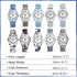 Avaner Elastic Strap Wristwatch, Big Number Analog Quartz Bracelet Watch, Printed Band Bangle Watch for Women...