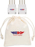 Hero Premium US to Italy Power Adapter Plug (Type L, Pack of 3, Grounded)...