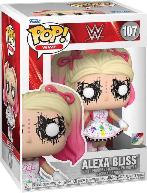 Funko Pop! WWE: Alexa Bliss - Wrestle Mania 37 with Chase (Styles May Vary)...