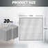 Nialnant 20 Pcs Wire Cleaning Cloth,Multipurpose Wire Dishwashing Rags for Wet and Dry,Non-Scratch Wire Dishcloth,Circularite Scrubbing Cloths for...