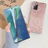 J.west for Samsung Galaxy Note 20 Case 6.7 inch,Luxury Saprkle Bling Glitter Leopard Print Design Soft Metallic Slim Protective Phone Cases for Wo...