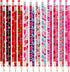 YVAINE 48 Pieces Valentine Pencils for Kids,Valentine's Day Pencils Assortment with Eraser 24 Wooden Pencils 24 Valentines Heart Eraser for Home S...