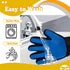 PetnBeyond Deshedding and Grooming Gloves - Gentle Effective Pet Care Gloves for Cats and Dogs - Ultimate Massaging and Comfort - Suitable for Lon...