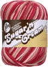 Lily Sugar'n Cream Super Size Ombres Yarn, 3 oz, Damask Ombre, 1 Ball...
