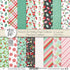 Pattern Paper Pack - Home for the Holidays - for Christmas Eve Santa Claus - 16 Single-Sided 12x12 Papers with 16 Designs - Scrapbooking Card Maki...