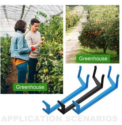 30Pcs Tree Spreaders Plastic Bonsai Branch Trunk Spreaders Modelling Tool Fruit Tree Branch Limb Spreader for Most Fruit Trees (Blue and Black)...