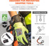 Ergodyne Squids 3114 Pull-On Wrist Tool Lanyard with Stainless Steel Carabiner Connection, 3 Pounds,Black...