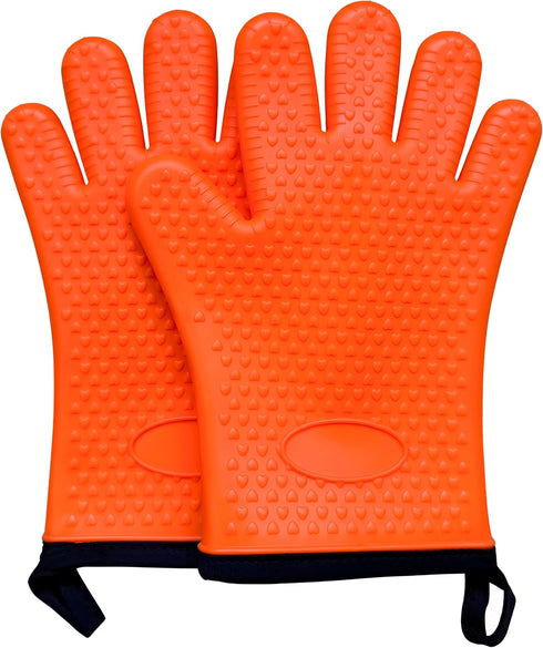 Supreme Silicone Cooking Gloves for Barbecue, Roasting, and Oven Use - Multi-Purpose, Water-Resistant Culinary Mitts for Both Men and Women, Ideal...