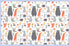 Suessie Disposable Placemats for Baby, Forest Animals (60 Count)...