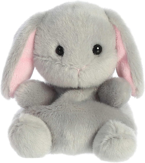 Aurora® Adorable Palm Pals™ Pebbles Bunny™ Stuffed Animal - Pocket-Sized Play - Collectable Fun - Grey 5 Inches...