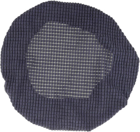 Veemoon Stool Covers Round Round Stool Cushion Cover, Soft Bar Stool Chair Covers with Elastic and Non Slip Bottom, 11 inches Width Soft& Protecti...