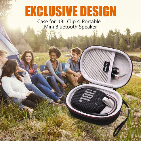 LTGEM Hard Case for JBL Clip 4 Portable Speaker - Travel Protective Carrying Storage Bag......