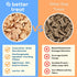 A Better Treat – Freeze Dried Chicken Breast Dog Treats 3 oz, Free Range, Single Ingredient | Natural Healthy High Value | Gluten Free, Grain Free...