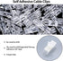 Adhesive Cable Clips, 120 Pcs Cable Management Clips, Clear Cable Organizer, Cord Holder, Wire Clips, Sticky Cable Wire Cord Clips Holder for Car ...