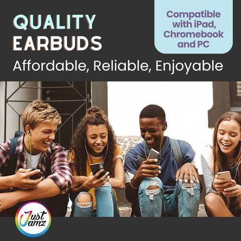 Earbuds 30 Pack | Bulk Basic Earbuds, Pearl White in-Ear Earbuds, Disposable Earphones, Affordable Headphones, 3.5 MM Audio Jack Earbuds for Schoo...