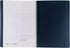Fabriano Ecoqua Plus Hidden Spiral-Bound Notebook, 8.3" x 11.7", A4, Lined, Navy...