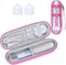 khanka Hard Electric Toothbrush Travel Case with 2 Pack Toothpaste Cap, Compatible with Philips Sonicare ProtectiveClean 4100 5100 5300 6100 6500,...