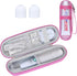 khanka Hard Electric Toothbrush Travel Case with 2 Pack Toothpaste Cap, Compatible with Philips Sonicare ProtectiveClean 4100 5100 5300 6100 6500,...
