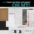 Large Inkless Pet Paw Print Kit | Clean-Touch Ink Pads for Large Dogs | Keepsake Frames + Accessories by BabyMushroom...