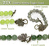 Brass Heavy Duty Jewelry Clasps Grape Leaves Clasp Toggle Findings Jewelry Making 16 Set...