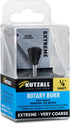 Kutzall Extreme Dove Tail Burr, 1?8" Shaft, Very Coarse - Woodworking Attachment for Dremel, Foredom, DeWalt, Milwaukee. Abrasive Tungsten Carbide...