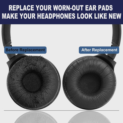 Ear Cushions for Plantronics Headset Replacement 50mm Ear Pads Compatible with Plantronics HW251N HW261N HW510 HW520 Blackwire C320 3210 3220 3320...