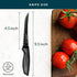 Home Hero 2 Pcs Tomato Knife with Sheath - High Carbon Stainless Steel Chopping Knife with Ergonomic Handle - Razor-Sharp Multi-Purpose Kitchen Kn...