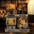 Flever Dollhouse Miniature DIY House Kit Creative Room with Furniture for Romantic Artwork Gift (Moon Magic)...