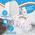 Toilet Seat Covers Disposable (6 Pack, Sports) - XL Waterproof Toilet Cover for Toddlers, Kids & Adults - Portable & Individually Wrapped for Trav...