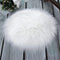 Molain Faux Fur Chair Pad Faux Fur Rugs 12 inch Square Cover Seat Fuzzy Cushion Carpet Mat Soft Fluffy Area Rug Couch for Living Bedroom Sofa, Pho...
